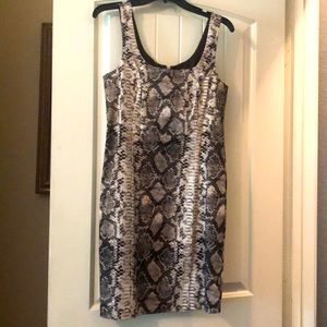 Michael Kors snakeskin dress print